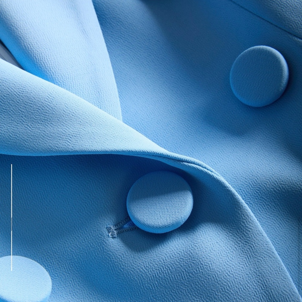 Sale!!!!!Veronica beard Diego Dickey Jacket Blue sky 6 - Picture 5 of 9